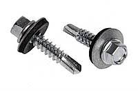 Саморіз покрівельний з шайбою 4,8х35