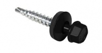 Саморіз з пресшайбою 4,8х35 (9005-чорний)