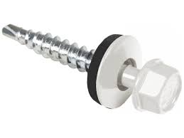 Саморіз з пресшайбою 4,8х35 (9003-білий)