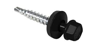 Саморіз з пресшайбою 4,8х35 (9005-чорний)