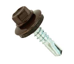 Саморіз з пресшайбою 4,8х19 (8017-коричневий)